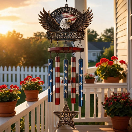 💥Flash Sale - Up To 49% Off ⏰ - 250 Years of Freedom™ Commemorate Wind Chime