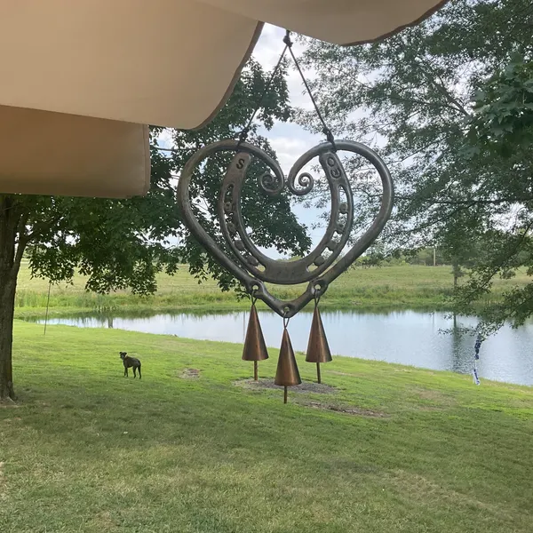 ❤100% Handmade | The Horseshoe Heart Wind Chime❤